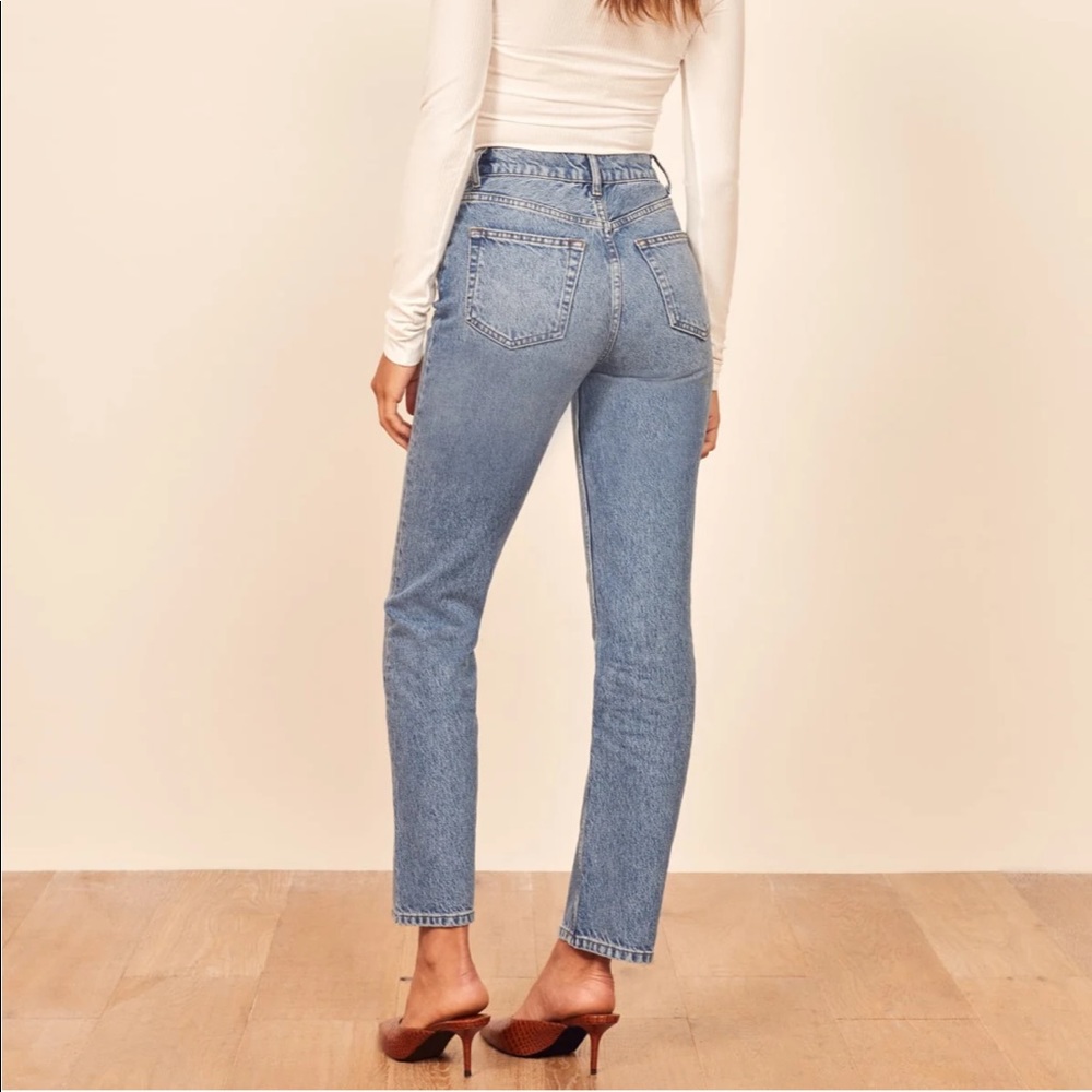 Cynthia High Rise straight leg jeans
